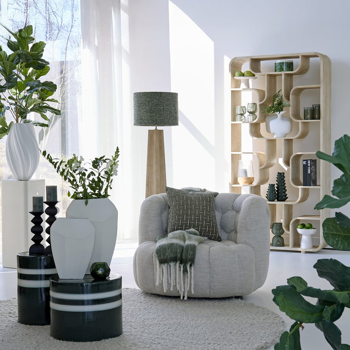 Navelli Wooden Floor Lamp - Natural Light & Living 2