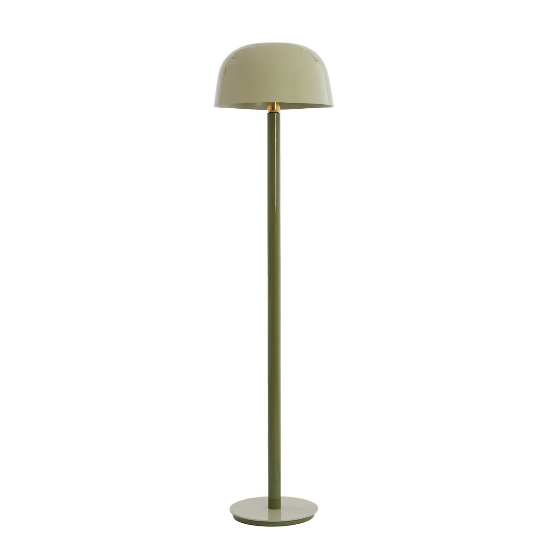 Marivet Floor Lamp - Olive Green Light & Living 1
