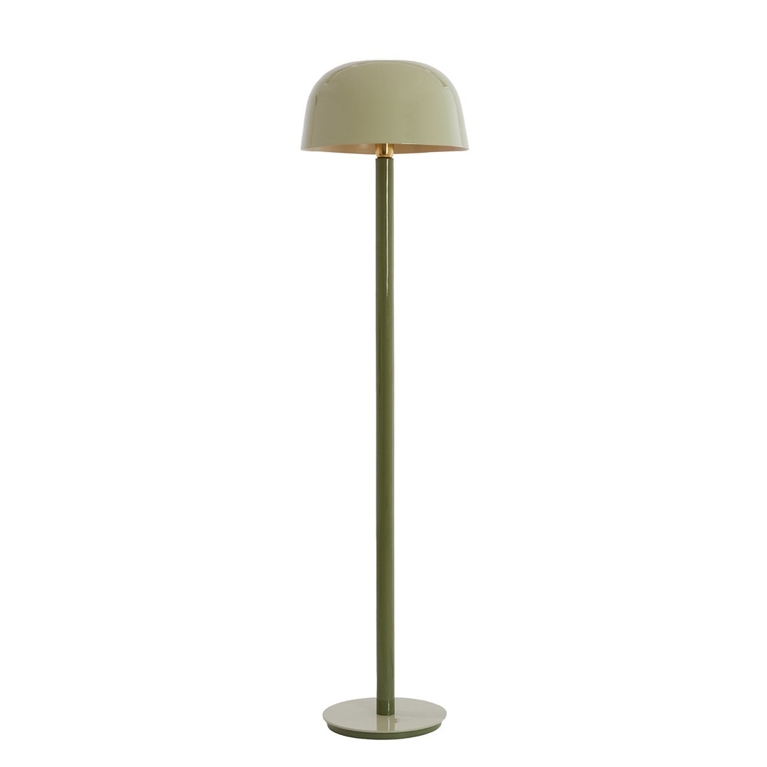 Marivet Floor Lamp - Olive Green Light & Living 2