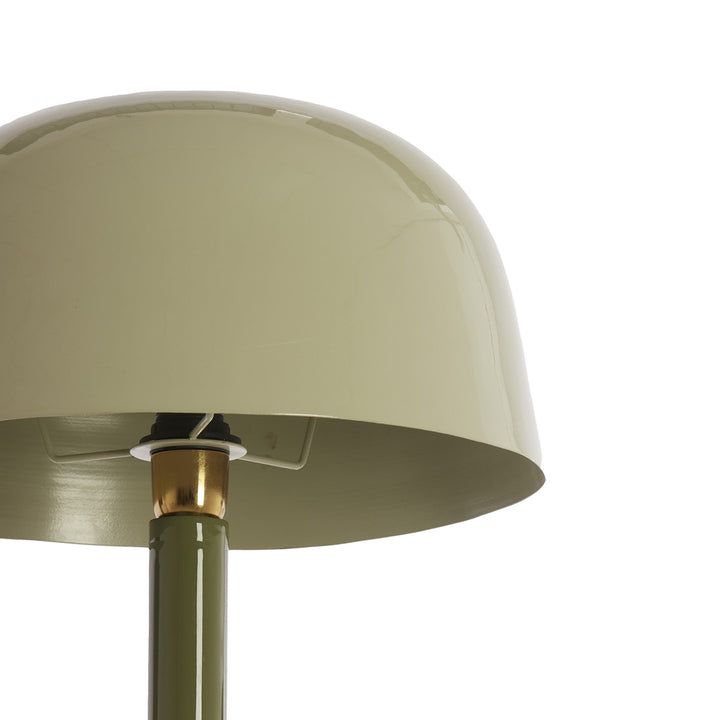 Marivet Floor Lamp - Olive Green Light & Living 4