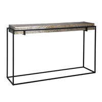 Richmond Calloway Champagne Gold Console Table