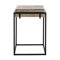 Richmond Calloway Champagne Gold Side Table