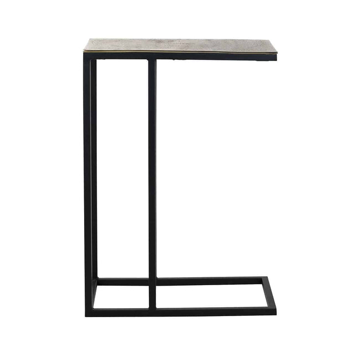 Calloway Sofa Side Table - Champagne Gold Richmond 1