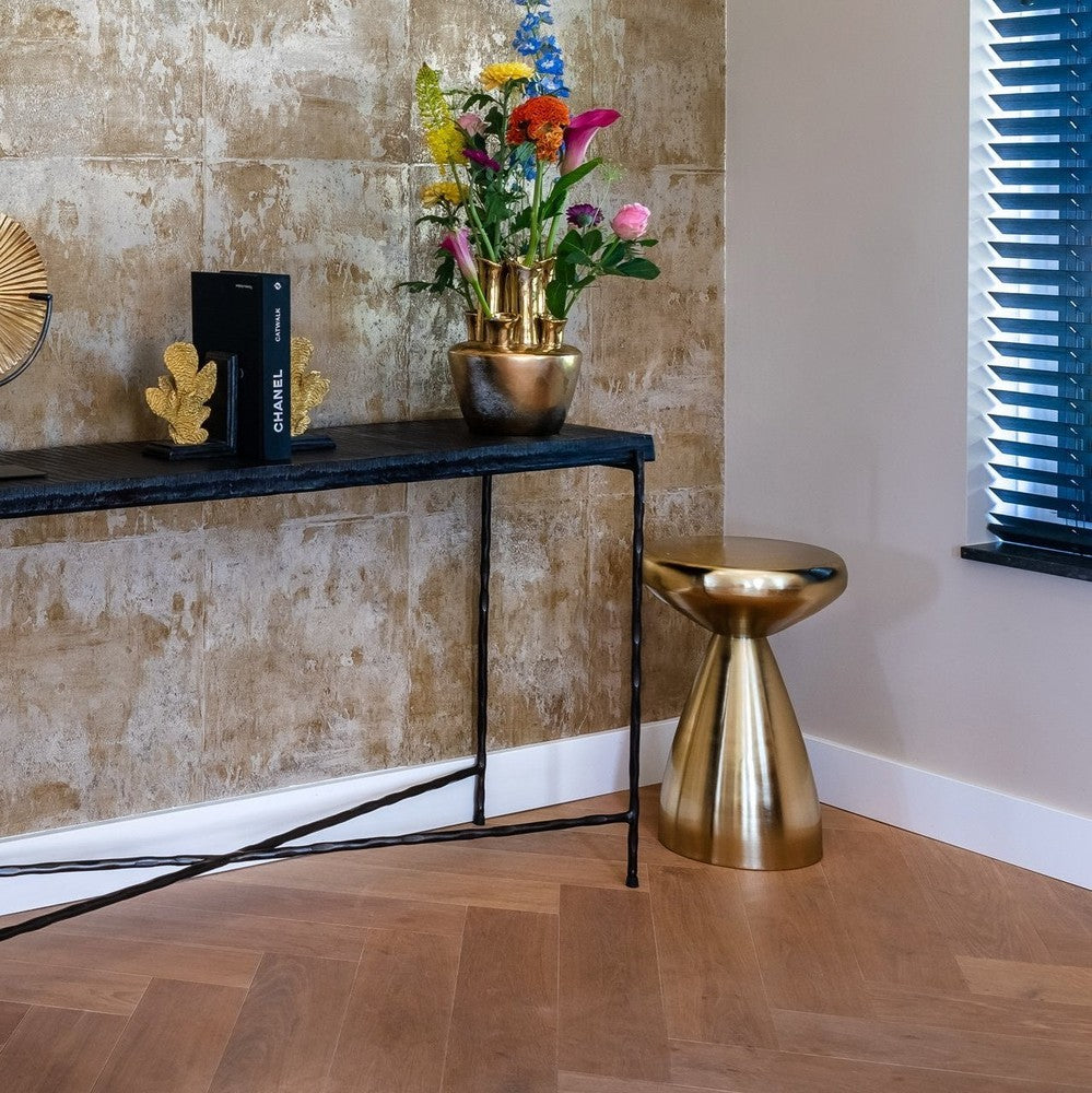 Arlo Side Table - Gold Richmond 2