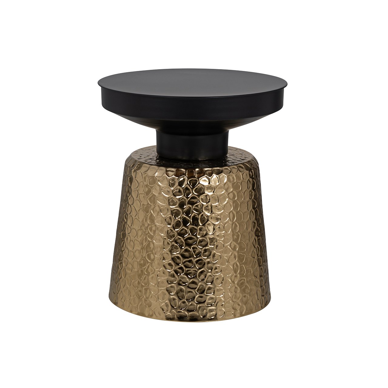 Richmond Interiors Freddie Side Table in Gold