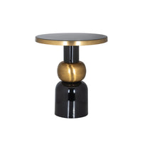 Richmond Interiors Mose Side Table in Black