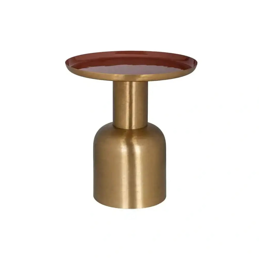 Richmond Interiors Inaya Side Table in Gold