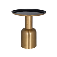 Richmond Interiors Xara Side Table in Gold