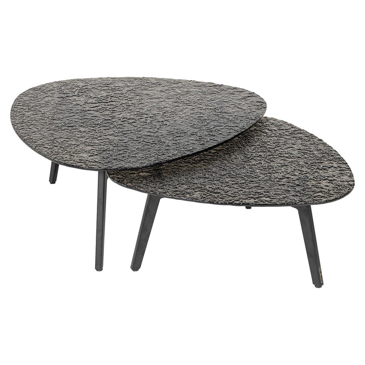 Riley Set of 2 Oval Coffee Tables Richmond 3