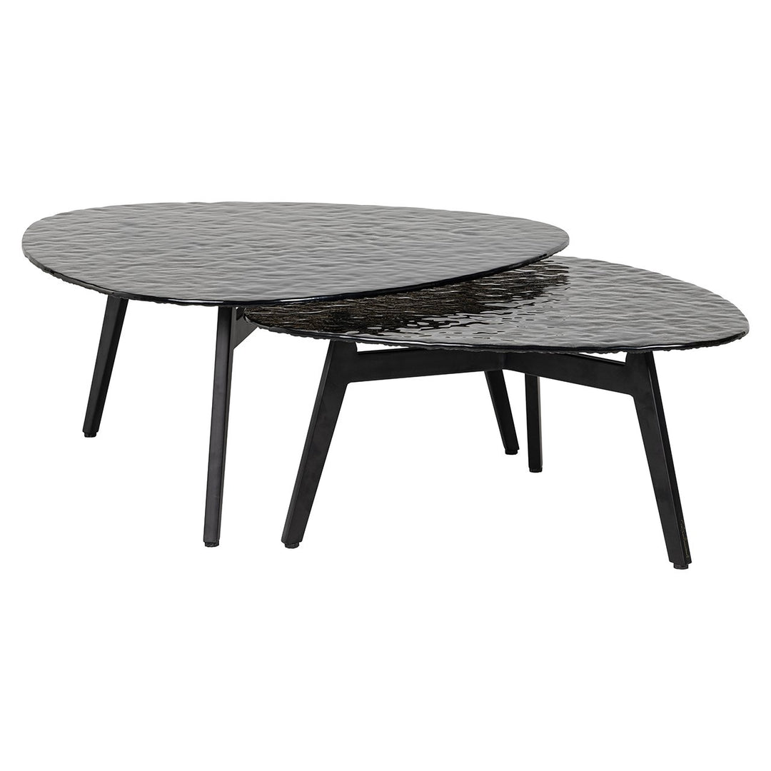 Riley Set of 2 Oval Coffee Tables Richmond 1