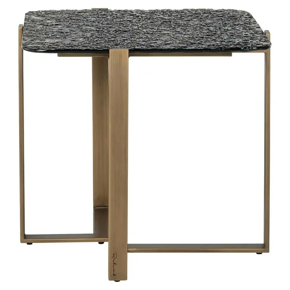  Richmond-Richmond Interiors Sterling Side Table-Gold  373 