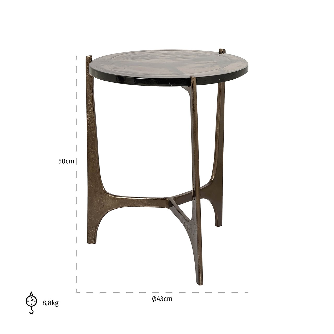 Richmond Interiors Mateo Side Table