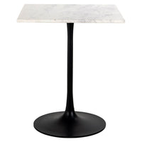 Richmond Interiors Carlten White Square Bistro Table