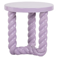 Richmond Interiors Rosly Side Table - Purple