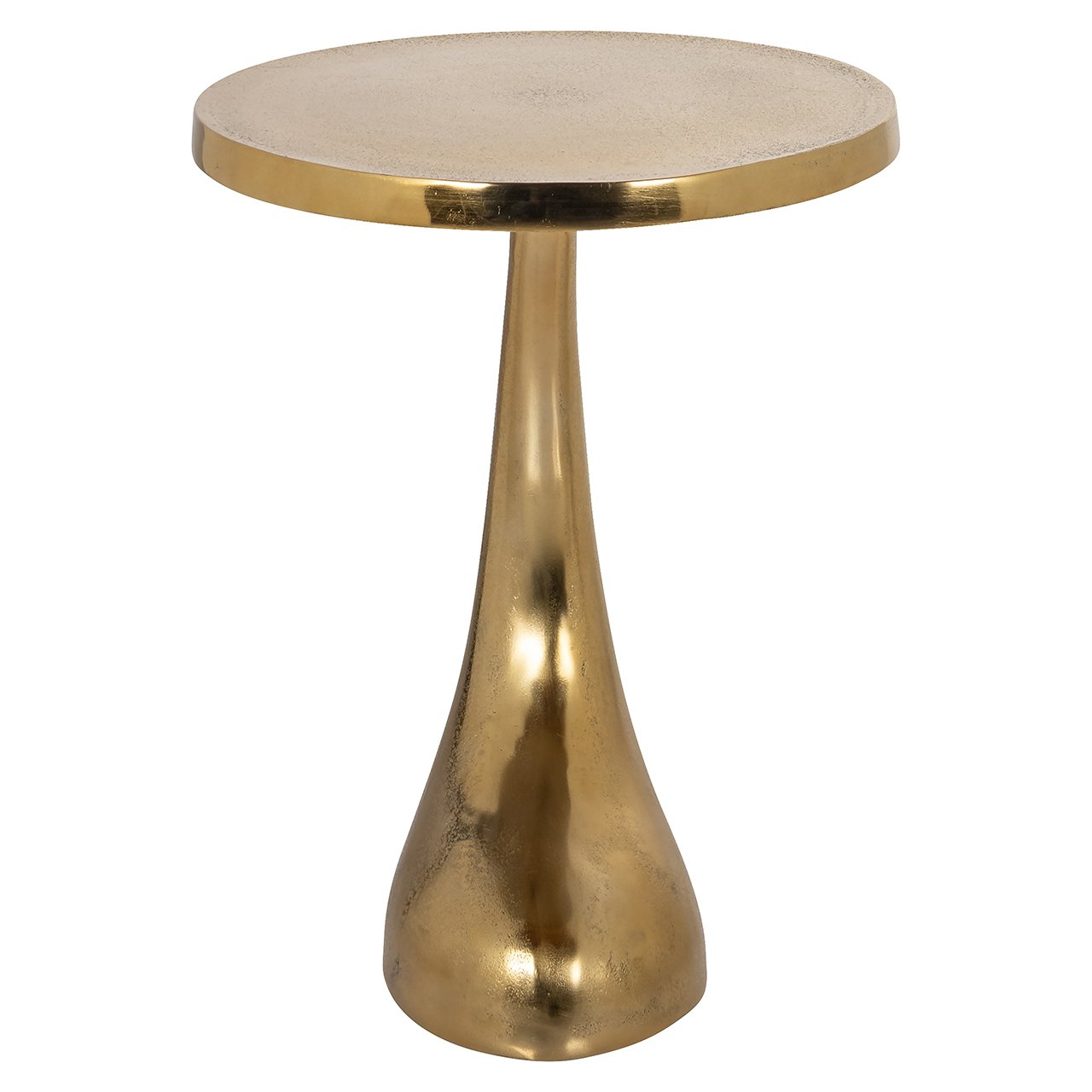 Richmond Interiors Dolphin End Table in Gold