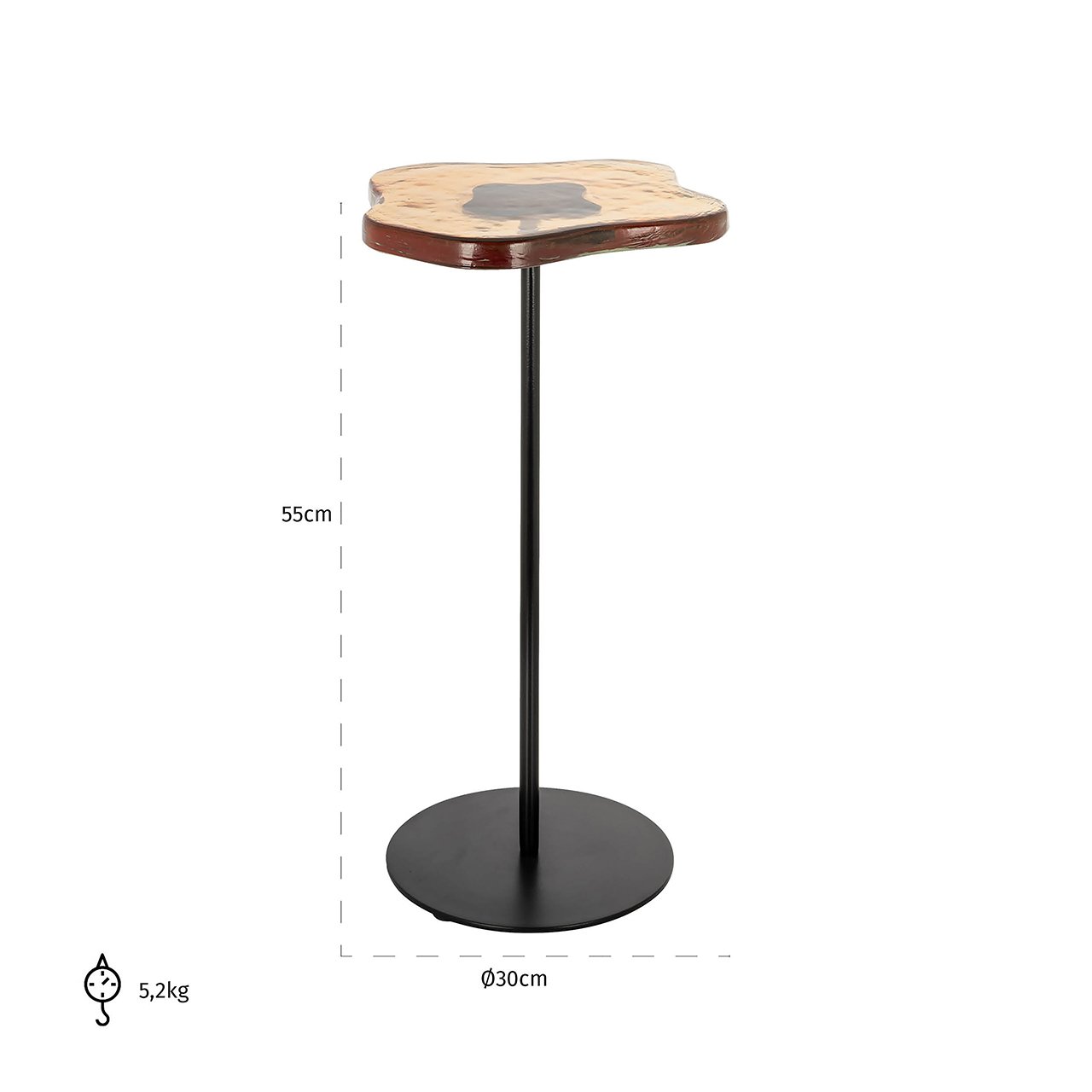 Richmond Interiors Carlin End Table