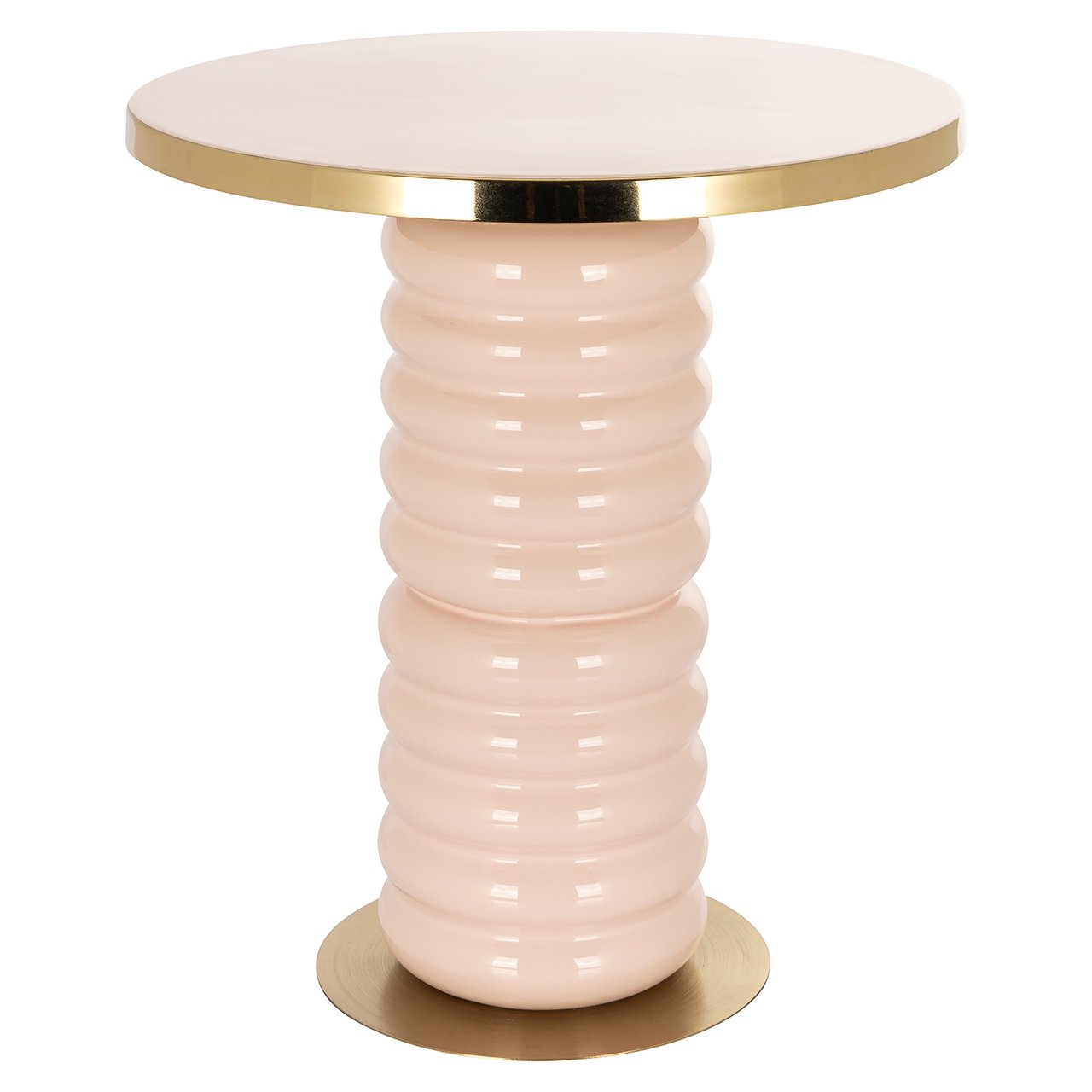 Richmond Interiors Bonsai Pink Side Table