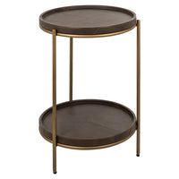 Richmond Interiors Zillon Brown Side Table