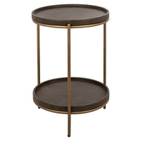 Richmond Interiors Zillon Brown Side Table