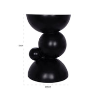 Richmond Interiors Jing Black Side Table