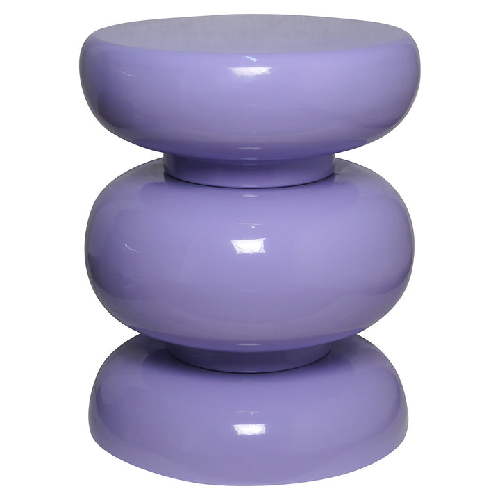 Jarix Round Side Table - Purple Richmond 1