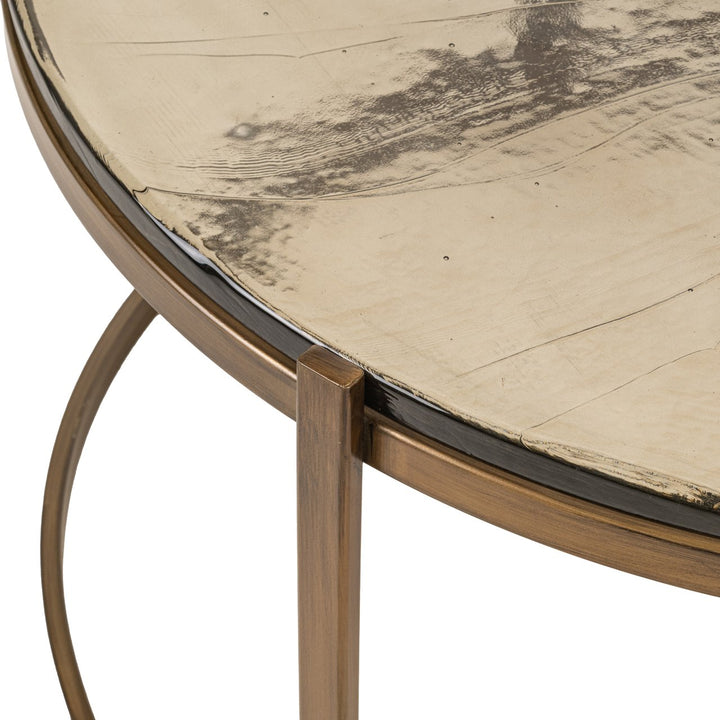 Cleo Set of 2 Coffee Tables - Gold Richmond 4