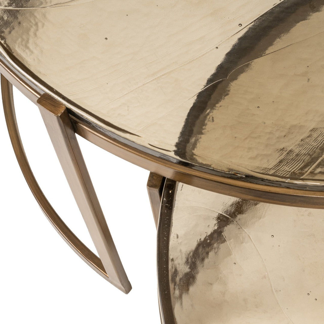 Cleo Set of 2 Coffee Tables - Gold Richmond 6