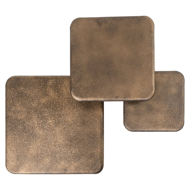 Marlie Set of 3 Coffee Tables - Gold Richmond 5