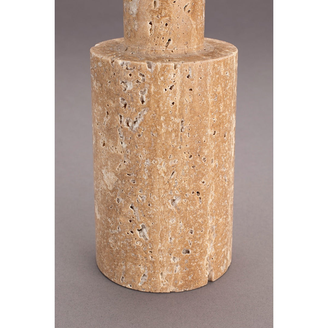 Paros Marble Candle Holder - Travertine Dutchbone 4