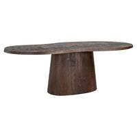 Richmond Interiors Odile Dining Table - Dark Brown - 230cm