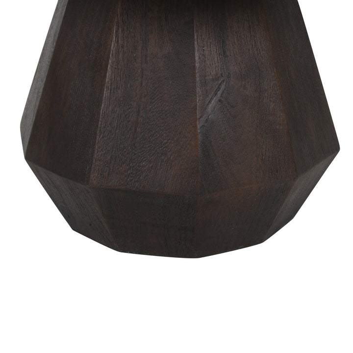 Oberoy Round Marble Coffee Table 80cm - Brown Richmond 12