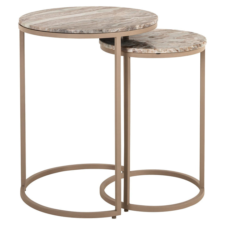 Fairfax Set of 2 End Tables - Stone Richmond 1