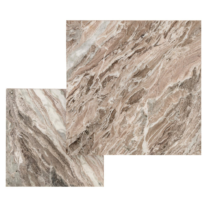 Rashford Set of 2 Marble Coffee Tables - Natural Richmond 4