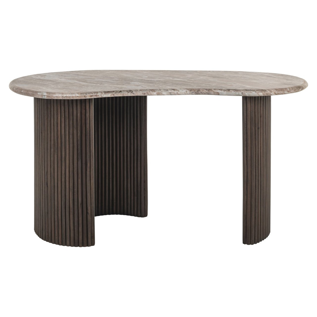 Rashford Marble Desk - Dark Brown Richmond 1
