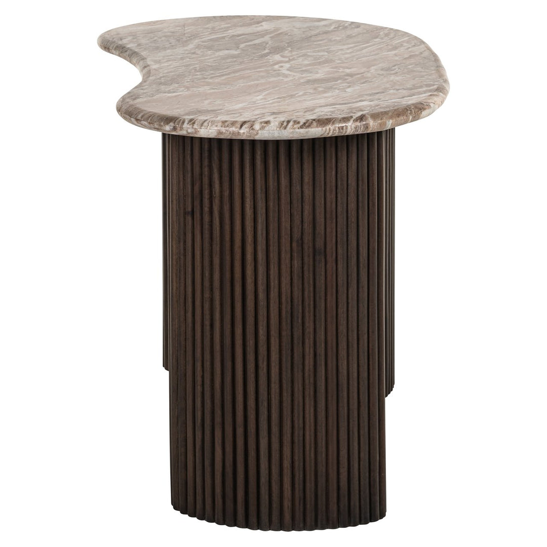 Rashford Marble Desk - Dark Brown Richmond 6