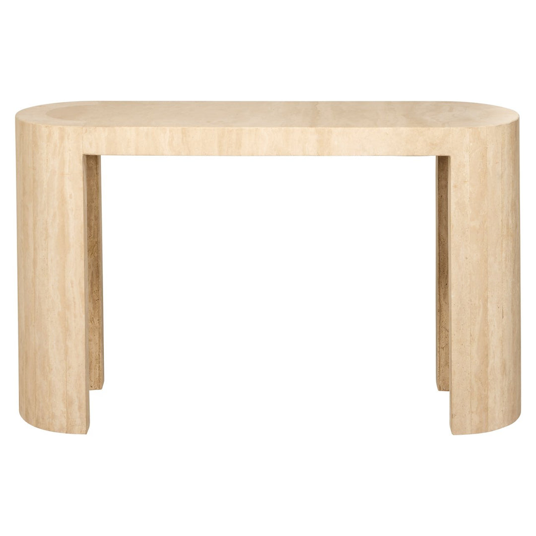 Biltmore Travertine Console Table - Beige Richmond 1