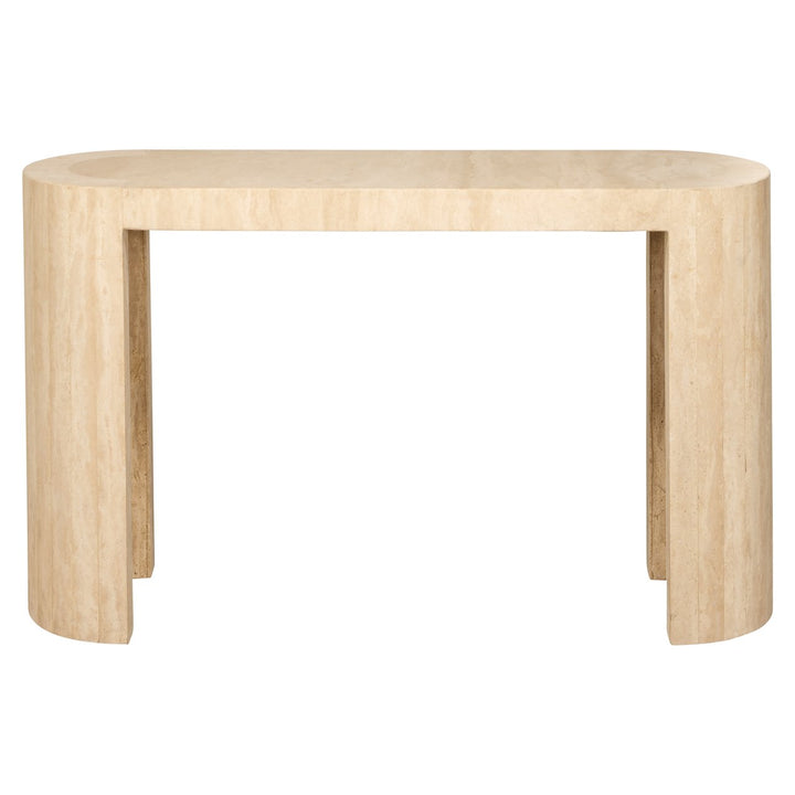 Biltmore Travertine Console Table - Beige Richmond 1