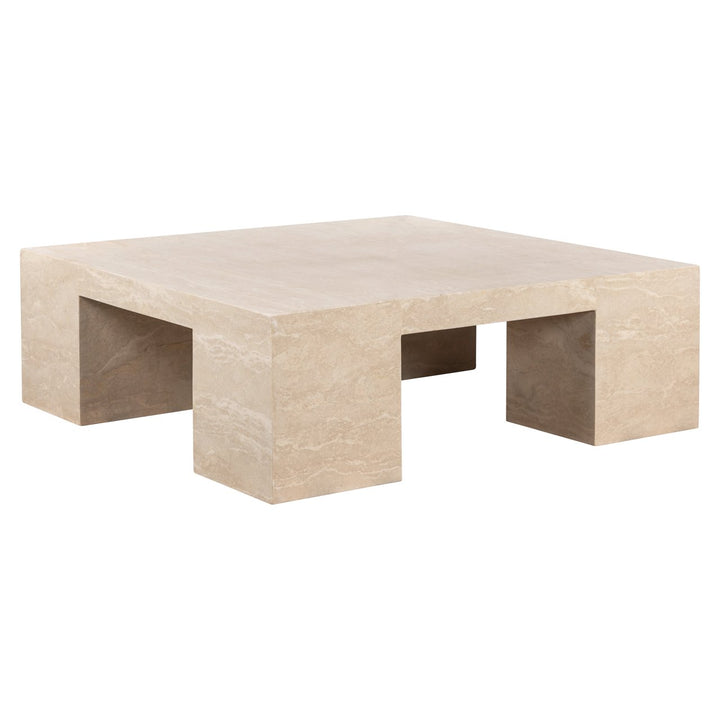 Biltmore Travertine Square Coffee Table - Beige Richmond 5