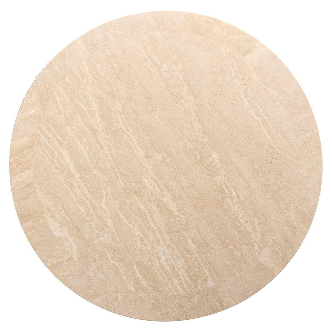 Biltmore Travertine Round Coffee Table - Beige Richmond 5