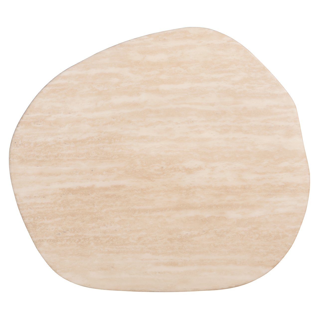 Richmond Interiors Fictus Side Table - Faux Travertine