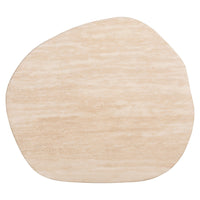 Richmond Interiors Fictus Side Table - Faux Travertine