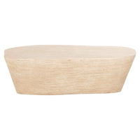 Richmond Interiors Fictus 125cm Coffee Table - Faux Travertine