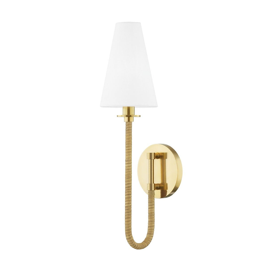 Ripley 1 Light Wall Sconce - Aged Brass Hudson Valley Lighting 1