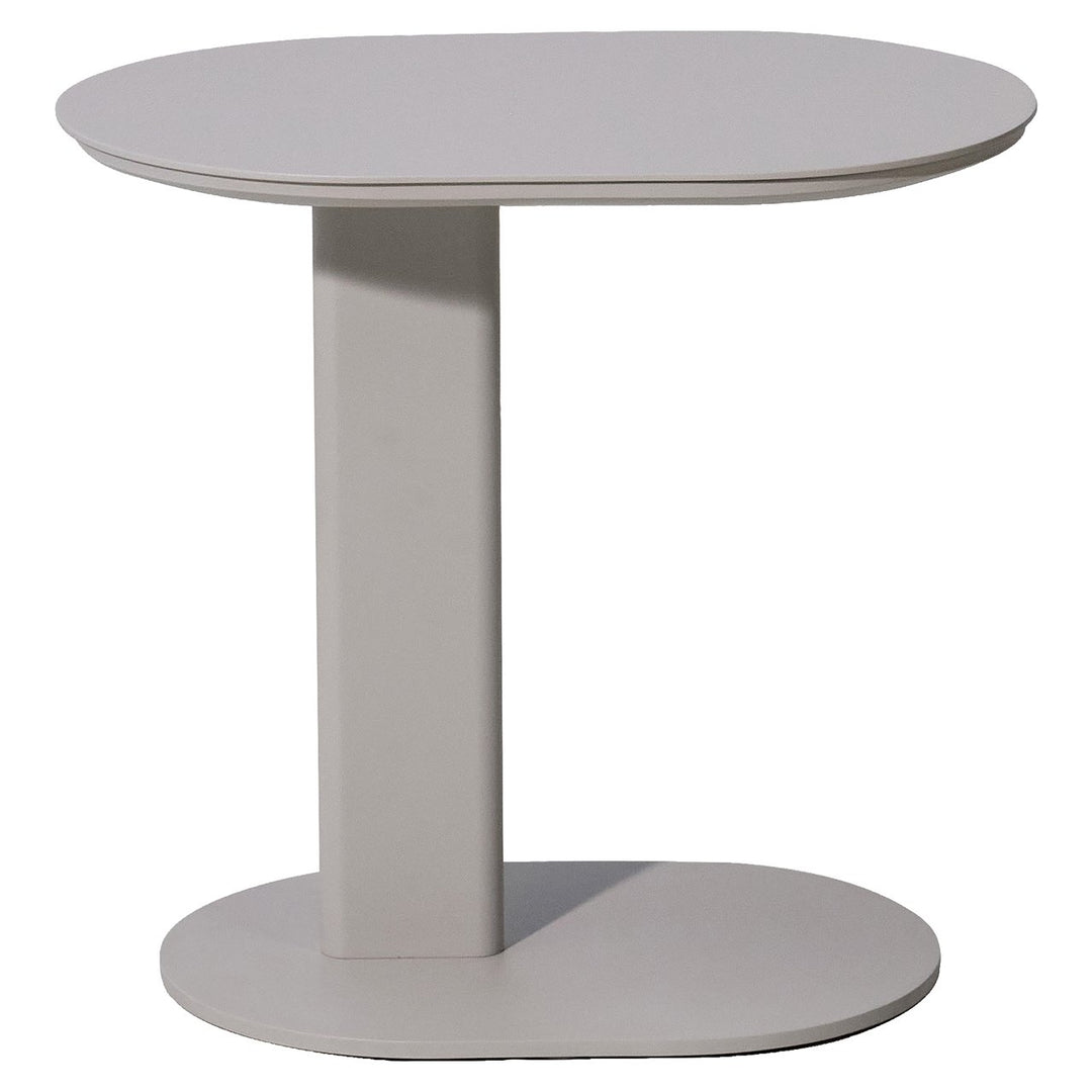 Quinn Outdoor Aluminium End Table - Light Beige Richmond 1