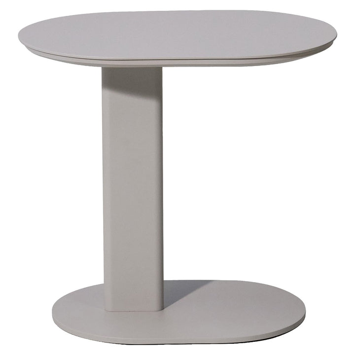 Quinn Outdoor Aluminium End Table - Light Beige Richmond 1