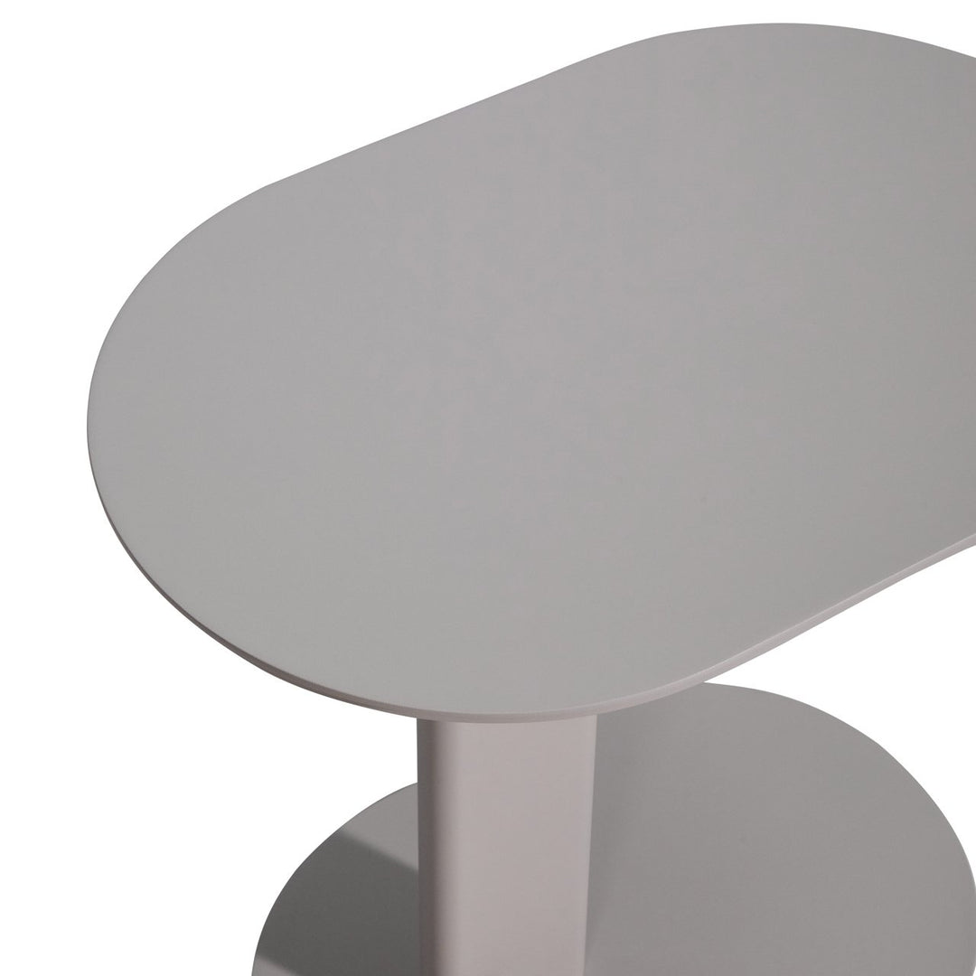 Quinn Outdoor Aluminium End Table - Light Beige Richmond 4