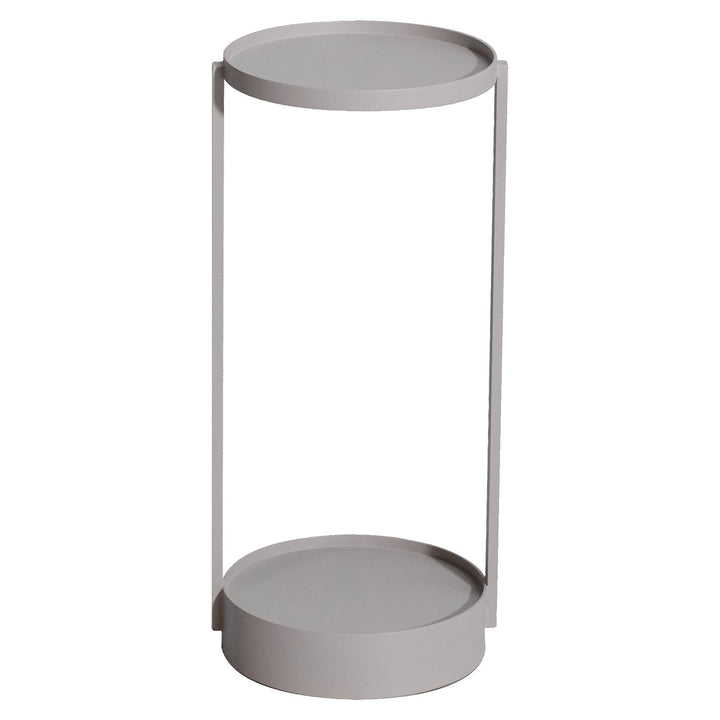 Reed Outdoor Aluminium End Table - Light Beige Richmond 1
