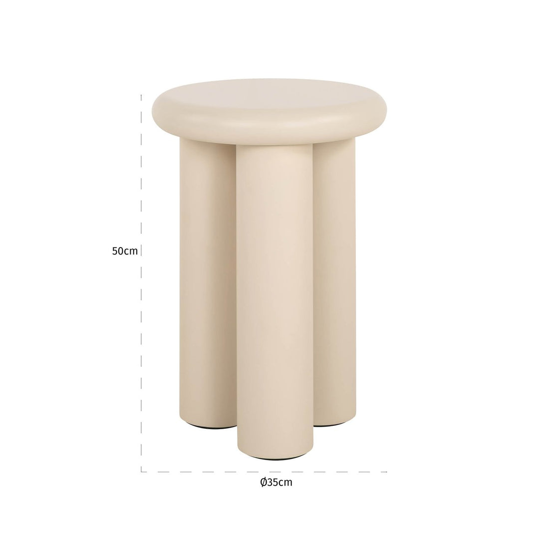 Elbaz End Table 35cm - Beige Richmond 2