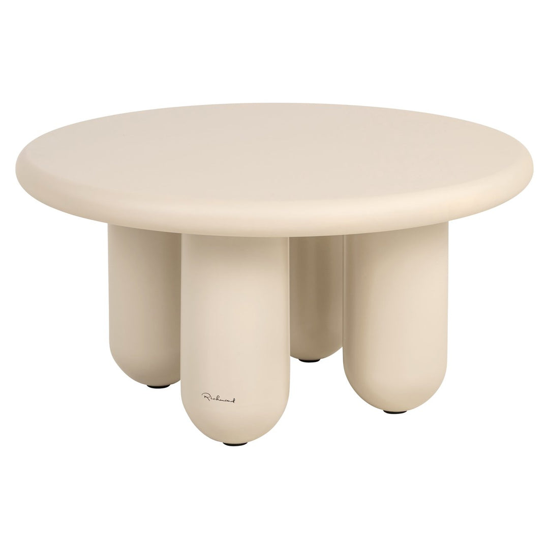Calma Round Coffee Table 80cm - Beige Richmond 1