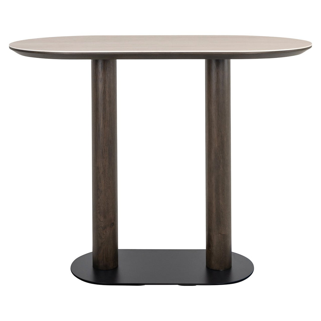 Ritz Travertine Bar Table - Brown Richmond 1